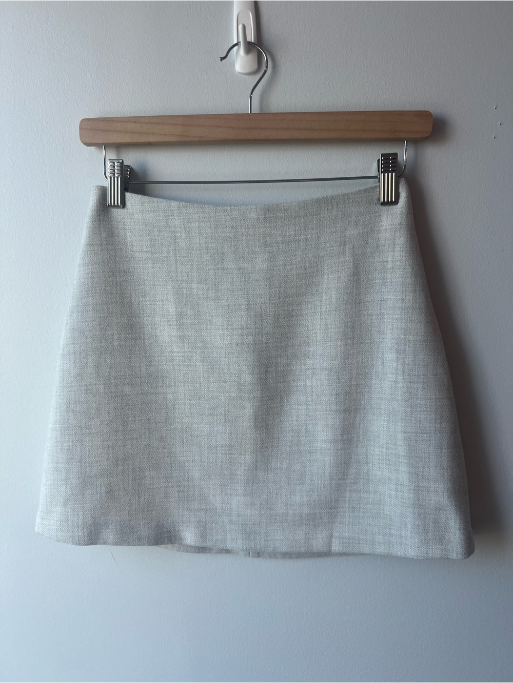 ARITZIA Wilfred Classic Mini Skirt Women’s Size 2 office minimalist twill - Picture 3 of 11